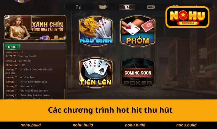 Các chương trình hot hit thu hút
