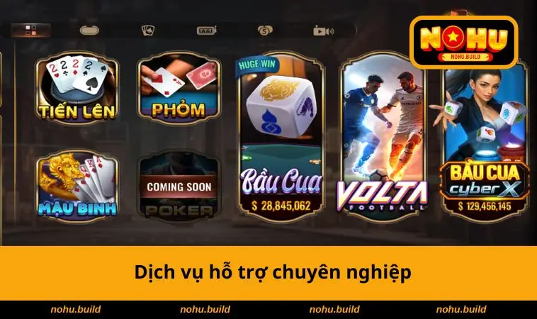 Dịch vụ hỗ trợ chuyên nghiệp