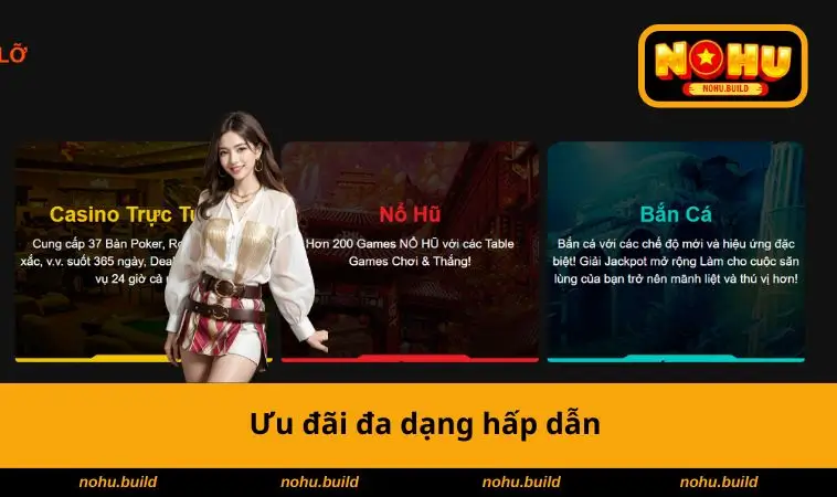 Ưu đãi đa dạng hấp dẫn